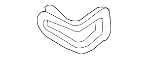 4G8839087 - Body: Exterior Door Handle Gasket for Audi Image