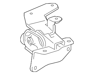 123720T060 - Engine: Engine Mount (Left) for Toyota: Corolla, Matrix Image