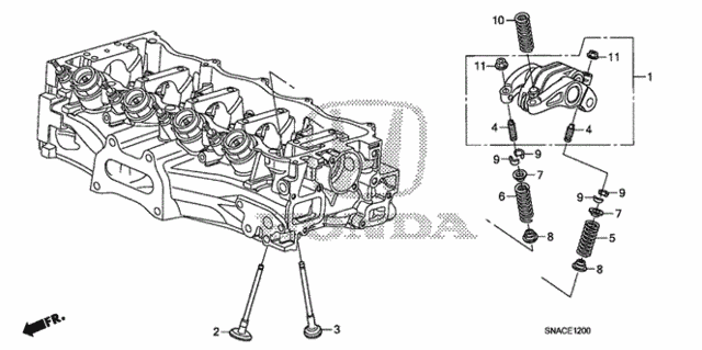 Valve - Rocker Arm (1.8L) for 2010 Honda Civic #0