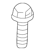 7119916967 - Cooling System: Radiator Support Bolt for BMW: 528i, 540i, Z3 Image