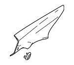 15258306 - Body: Upper Quarter Trim for GM Image