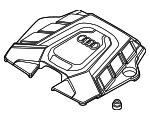 4M0133849AD - : Engine Cover for Audi: RS Q8 Image