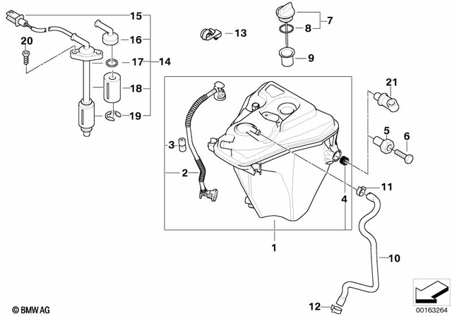 7129952107 - : Hose Clamp for BMW-Motorrad Image