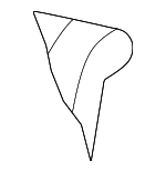 SR261AZAA - Body: Seat Back for Chrysler: Concorde Image