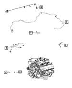 68409909AC - Electrical: Engine Block Heater Cord for Ram: 2500, 3500 Image