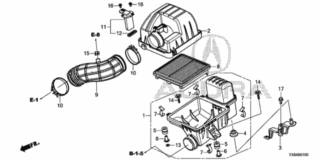Air Cleaner for 2013 Acura ILX #0