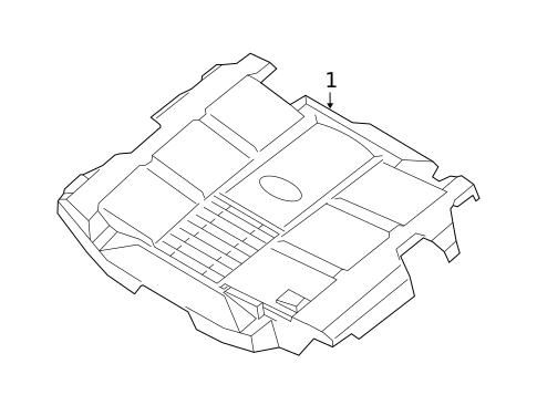 Engine Appearance Cover for 2012 Subaru Legacy #0