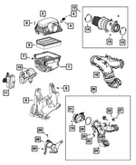 6512438AA - : Hex Flange Head Screw for Jeep: Grand Wagoneer, Wagoneer | Ram: 1500, 2500, 3500 Image