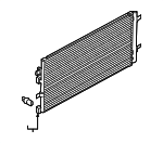 9A726040301 - HVAC: Condenser for Porsche Image