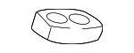 DJ20215C5 - Cooling System: Bracket Retainer Clip for Mazda Image