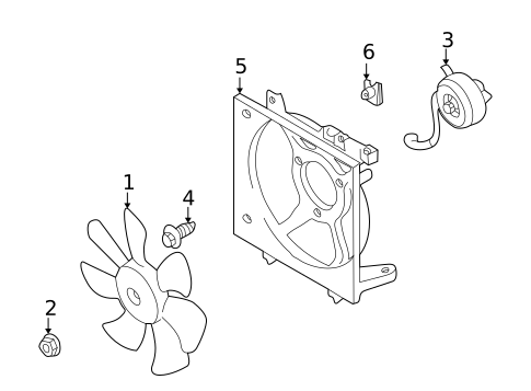 Cooling Fan for 2004 Subaru Impreza #0