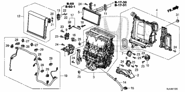 Heater Unit for 2018 Honda CR-V #0