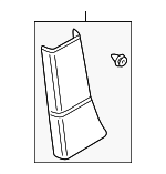 Lower Center Pillar Trim