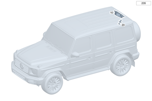 Parktronic System (Pts) for 2025 Mercedes-Benz G 550 #0