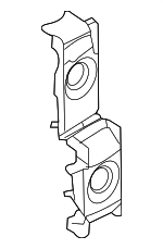 17227519270 - Cooling System: Bracket for BMW: 1 Series M, 128i, 135i, 135is, 525i, 525xi, 528i, 528i xDrive, 528xi, 530i, 530xi, 535i, 535i xDrive, 535xi, 545i, 550i, 645Ci, 650i, 745i, 745Li, 750i, 750Li, 760i, 760Li, Alpina B7, X3, X5, Z4 Image