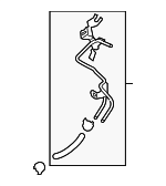 4L121070AB - : Tube Assembly for Volkswagen: Golf, Golf SportWagen, Passat Image
