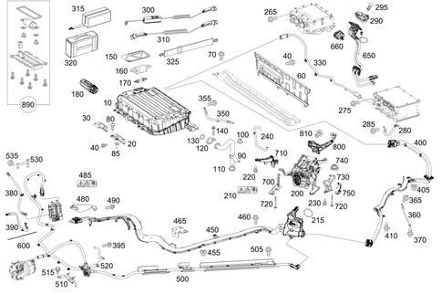 Electric Drive Energy Supply for 2019 Mercedes-Benz GLC63 AMG S #0