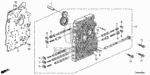 25145PA9010 - Transmission - Automatic: SHAFT, OIL PUMP GEAR for Honda Image