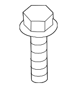 90159A0060 - Electrical: Headlamp Assembly Screw for Toyota Image
