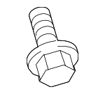 N90245205 - Electrical: ABS Control Unit Bolt for Volkswagen Image