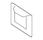 95B803500YGRV - Body: End Plate for Porsche: Macan Image