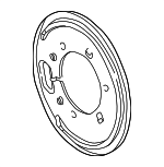 25990085 - Brakes: Backing Plate for Buick: Century, Regal | Chevrolet: Impala, Monte Carlo | Oldsmobile: Intrigue | Pontiac: Grand Prix Image