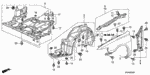 74114SEA000 - Body/Air Conditioning: LID, OIL DRAIN for Acura Image