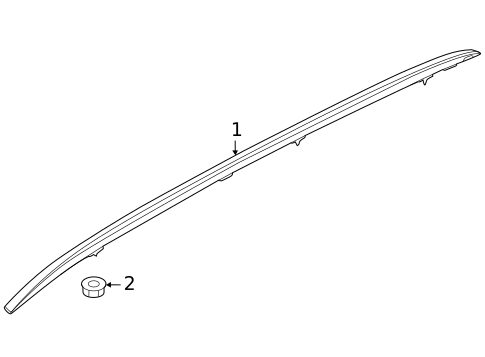 Exterior Trim - Roof for 2025 Hyundai Tucson #0