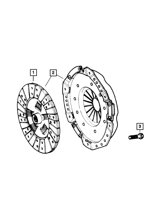 « 52104363AB – Clutch : Embrayage Disque pour Mopar Image »