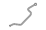 95B122447E - Cooling System: Overflow Hose for Porsche Image