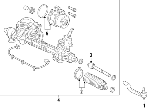 Steering Gear & Linkage for 2022 Honda Insight #1