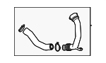 282602M670 - : Outlet Hose for Hyundai Image