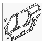 9444549 - Body: Uniside Assembly for Volvo Image
