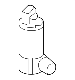 98510C1000 - Body: Washer Pump for Kia: Cadenza, Forte, Optima, Stinger Image