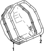 MD739243 - Maintenance &amp; Lubrication: Pan Gasket for Mitsubishi: 3000GT, Diamante, Eclipse, Expo, Expo LRV, Galant, Mirage Image