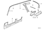 16131176747 - Bodywork: Plastic Nut for Coarse Threaded Pin for BMW Image