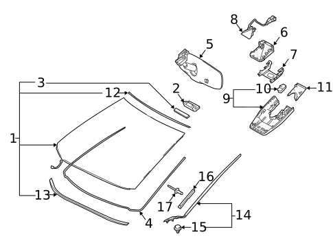 Reveal Moldings for 2020 Toyota C-HR #0