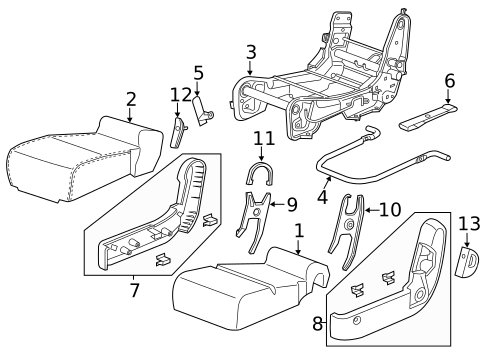 Second Row Seats for 2014 Honda Odyssey #1