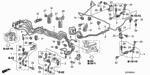 46378SDBA00 - Chassis: PIPE Y, BRAKE for Acura Image