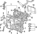 8W0819011B - HVAC: Auxiliary Heater for Audi: RS7 Sportback Image