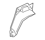 41007437456 - Body: Outer Wheelhouse for BMW: 530e, 530e xDrive, 530i, 530i xDrive, 540d xDrive, 540i, 540i xDrive, M5, M550i xDrive Image