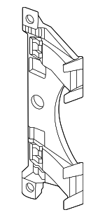 32287682 - Electrical: Control Module Rear Bracket for Volvo Image