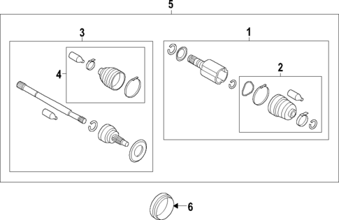Front Axle for 2025 Subaru Forester #0