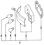 8943230199 - : Tail Lamp Assembly for Isuzu Image