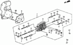 27263PA9000 - Transmission - Automatic: SEAT, VALVE SPRING (1.0MM) for Honda Image