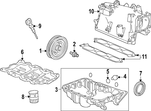 Intake for 2023 Acura MDX #0