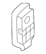 86989R6100 - Body: Lower Shutter Actuator for Hyundai: Santa Fe Image