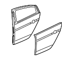 67550TK4A80ZZ - Body: Door Shell for Acura Image