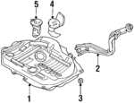 GN5160960A - : Fuel Tank Sending Unit for Mazda: 626, MX-6 Image