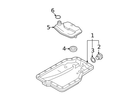 Transaxle Parts for 2013 Mazda 3 #1